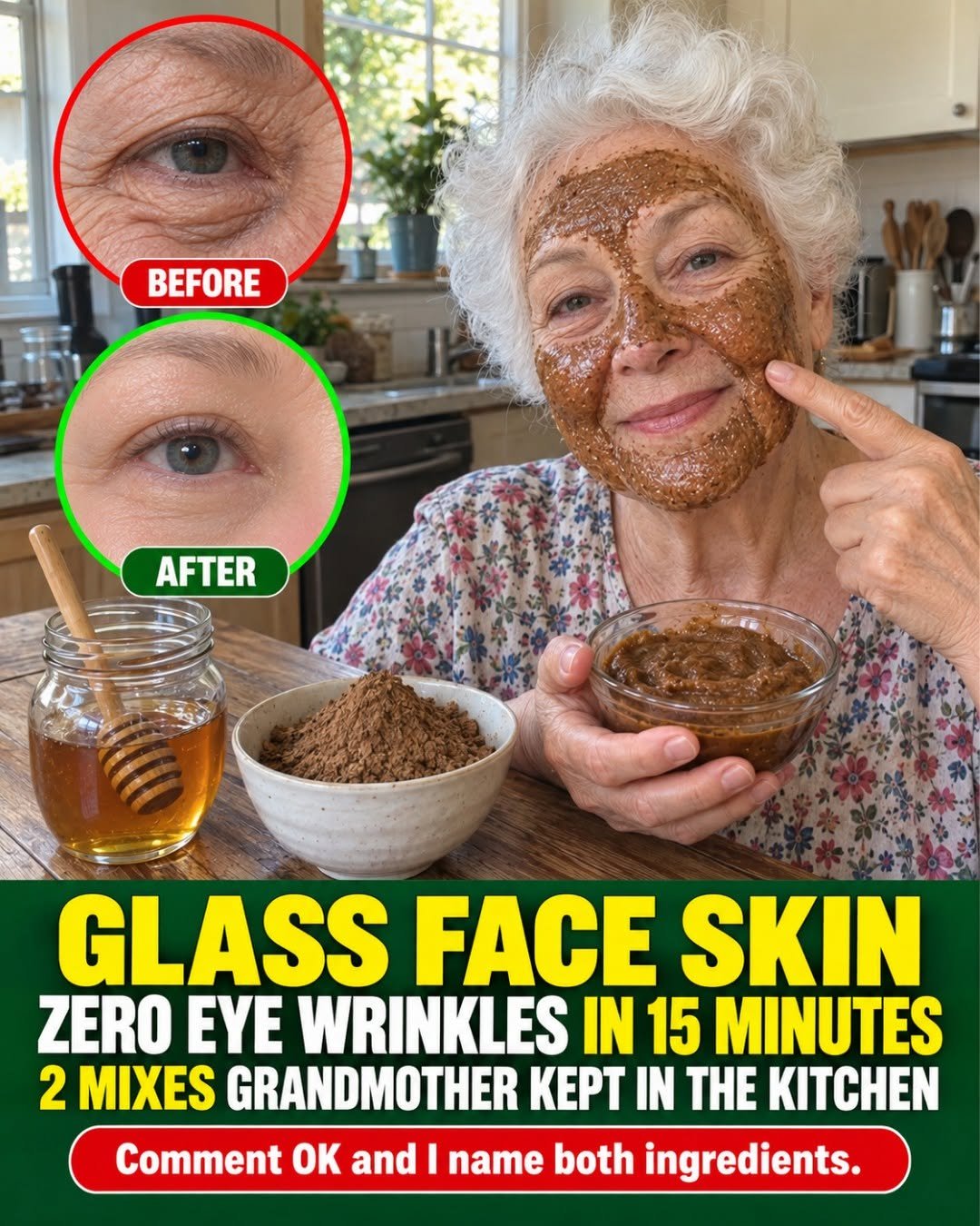 Simple Two-Ingredient Face Mask for Softer, Smoother-Looking Skin After 60